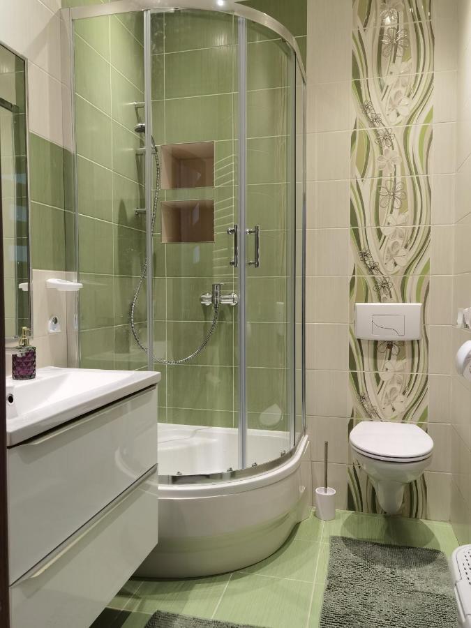 Ferienwohnung Trzy Szczescia Grünberg Exterior foto